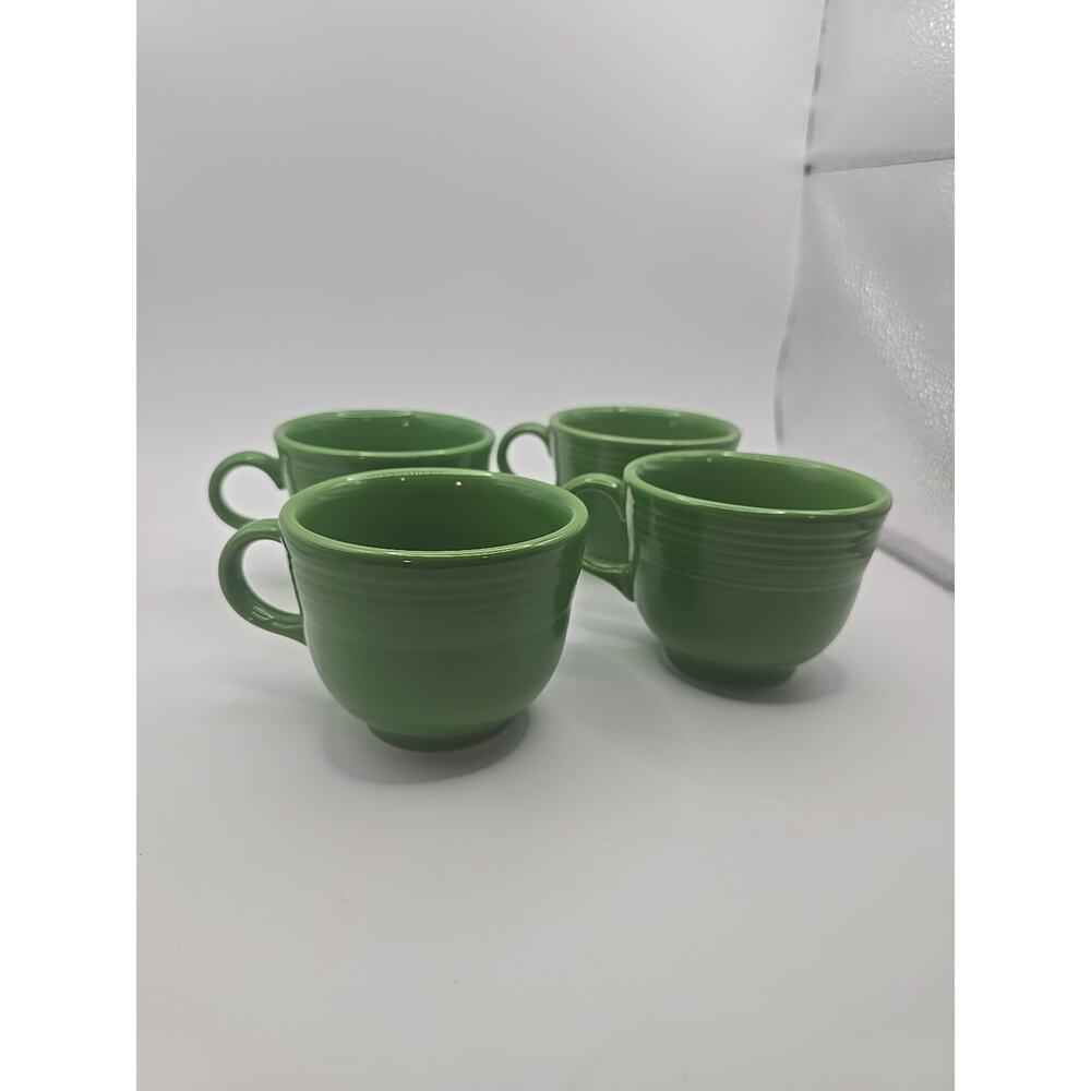 Fiestaware‎ Lemongrass Tea Cups (4) HOMER LAUGHLIN
